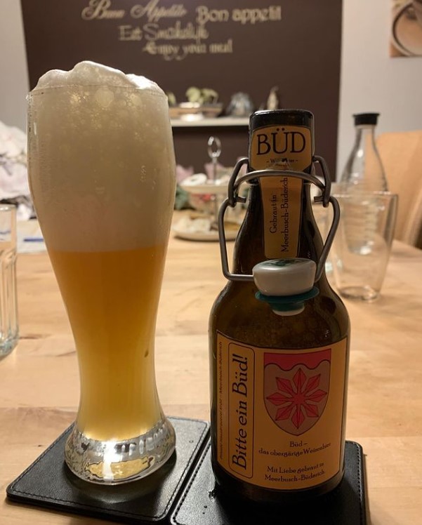 Weizen im Glas