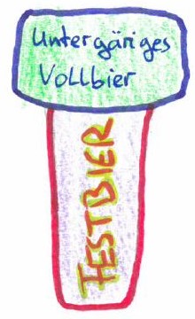 Halsetikett Festival Bier Bieretikett